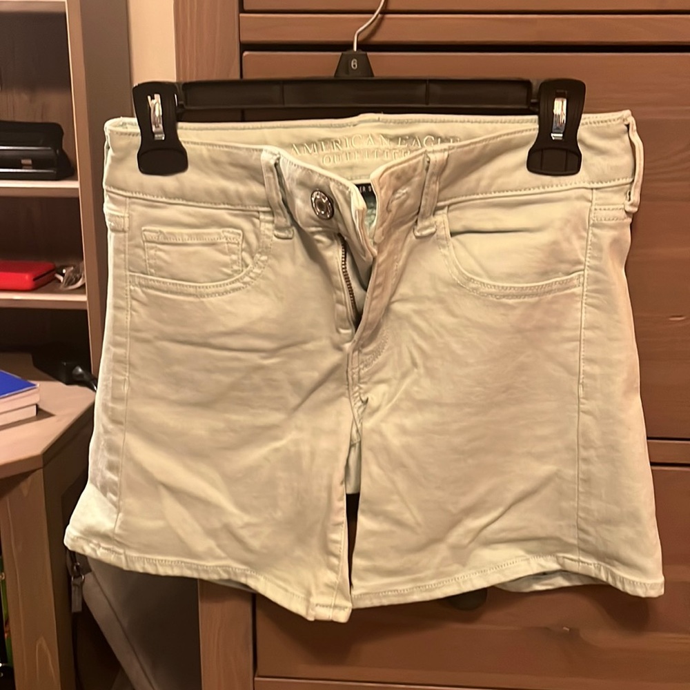 American eagle midi shorts 4